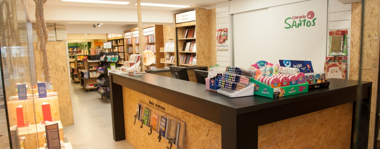 Livraria Santos é inaugurada aqui no Prataviera