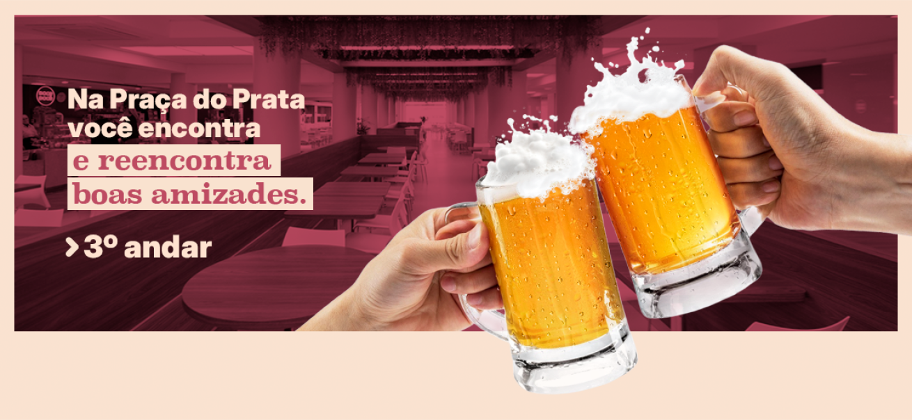 Praça de Alimentação no Centro: O melhor Happy Hour de Caxias